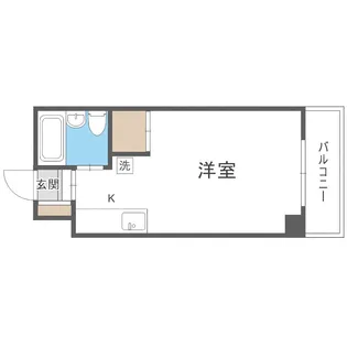 ベストール南大通【503号室】の間取り