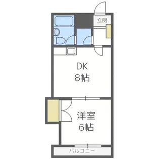 第一恵信ビル【302号室】の間取り