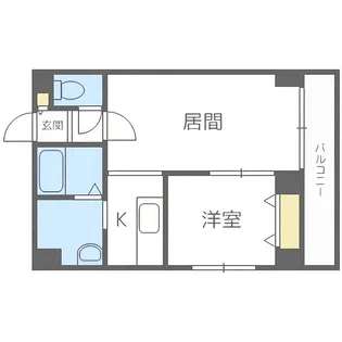 トロワメゾン【5階】の間取り