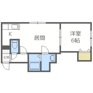 ラスティ40【203号室】の間取り