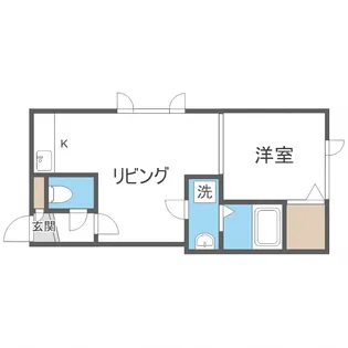 リッチタウン栄通六番館【302号室】の間取り