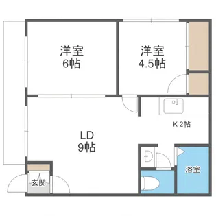 ラ・ロマネ【4-A号室】の間取り