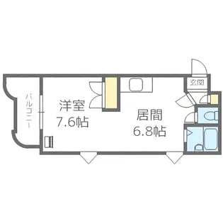 EXCELLⅡ【9階】の間取り
