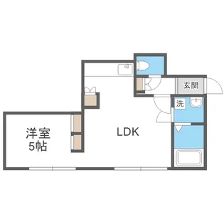 Liberta福住(リベルタ福住)【4階】の間取り