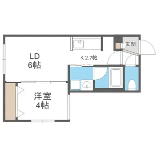 precious MISONO(プレシャスミソノ)【203号室】の間取り