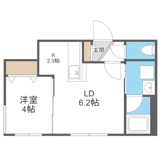 precious MISONO(プレシャスミソノ) 仮)美園4-1新築MS【1階】の間取り