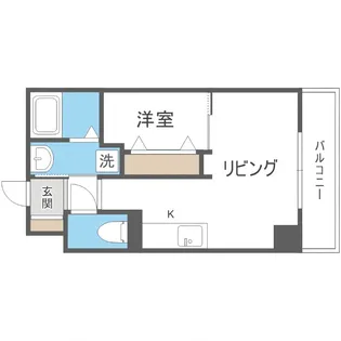 HF東札幌レジデンス【0310号室】の間取り