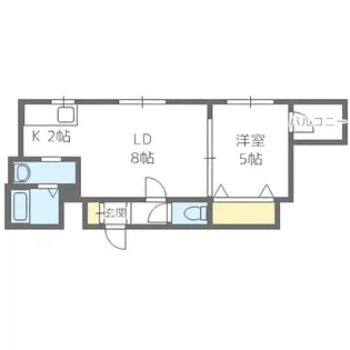 RTⅡ【3階】の間取り