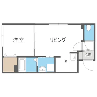 K・S-11【205号室】の間取り