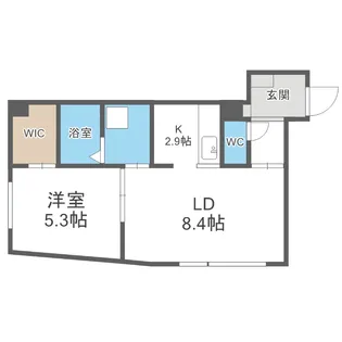 Teana Hongo【3階】の間取り