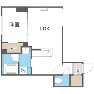 Aster S14【4階】の間取り