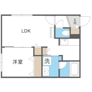 Aster S14【2階】の間取り
