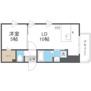 BRAVIS TOYOHIRA【6階】の間取り