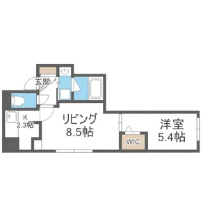 Riviera南郷(リヴィエラ南郷)【3階】の間取り