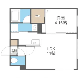 インダスカル【3階】の間取り