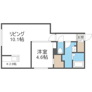 T−STAGE FUSHIMI【4階】の間取り