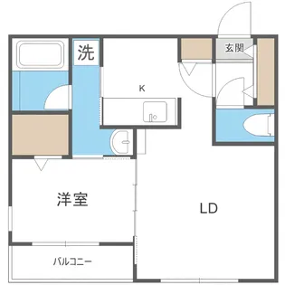 CARRERA栄通【4階】の間取り