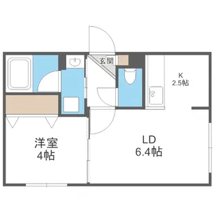 precious MISONO(プレシャスミソノ)【2階】の間取り