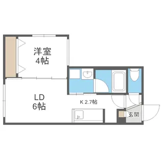 precious MISONO(プレシャスミソノ)【4階】の間取り