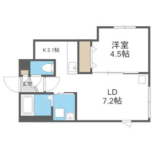 テラスケヤキ【3階】の間取り