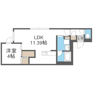 ドルチェ南郷8【301号室】の間取り