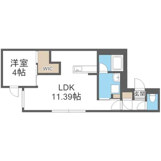 ドルチェ南郷8【205号室】の間取り