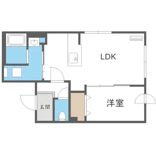 Grace学園前【2階】の間取り