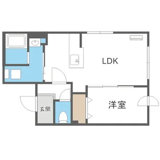 Grace学園前【4階】の間取り