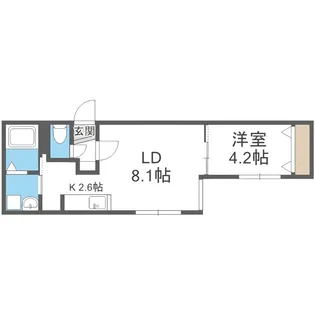 Empress澄川【3階】の間取り