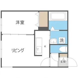 Salone南郷(サローネ南郷)【4階】の間取り