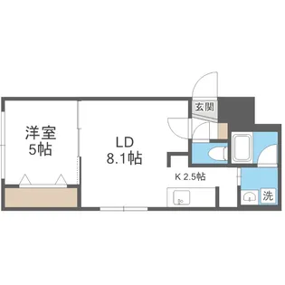 N.A frontier【2階】の間取り