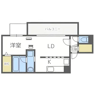 Berlinetta east(ベルリネッタイースト)【4階】の間取り