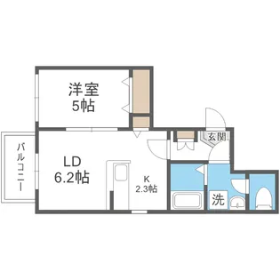 Collins Mansion(旧ジェランビル)【4階】の間取り