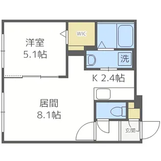 GALO【3階】の間取り