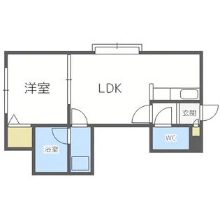 ボヌール美園HM【2階】の間取り