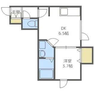 アークコート平岸32【303号室】の間取り