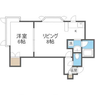 ビリオネア南郷【3階】の間取り