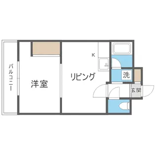 ハーモニー16【405号室】の間取り