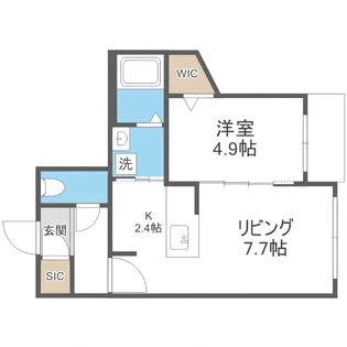 Balboni Sette(バルボーニセッテ)【5階】の間取り