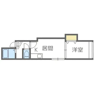 アーバンコート南郷ⅢB【203号室】の間取り