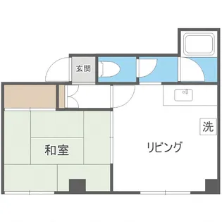 第5双葉マンション【6号室】の間取り