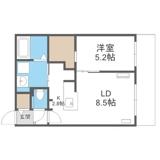 Lejon's Garden(レージョンズガーデン)【3階】の間取り