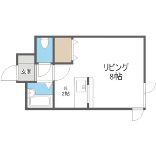 ロイヤルステージ平岸【101号室】の間取り