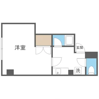シティパークA【205号室】の間取り
