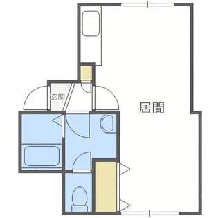 ピュアライフ平岸【2階】の間取り