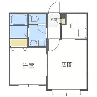 ルナ10【2階】の間取り