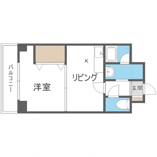 AMMS18【501号室】の間取り