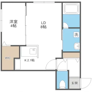 Caviar56(キャビア56)【1階】の間取り