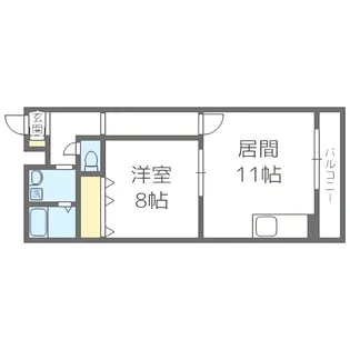 フォーレスト127【403号室】の間取り