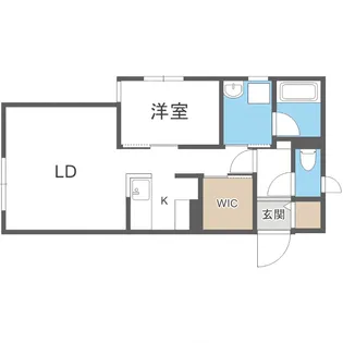 エルザ中島公園【5階】の間取り